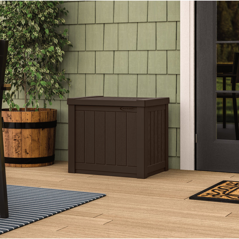 Suncast 22 Gallons Gallon Water Resistant Deck Box & Reviews Wayfair